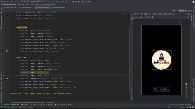 How to Create Splash Screen In Android Studio 2021 | Simple Splash Screen In Android