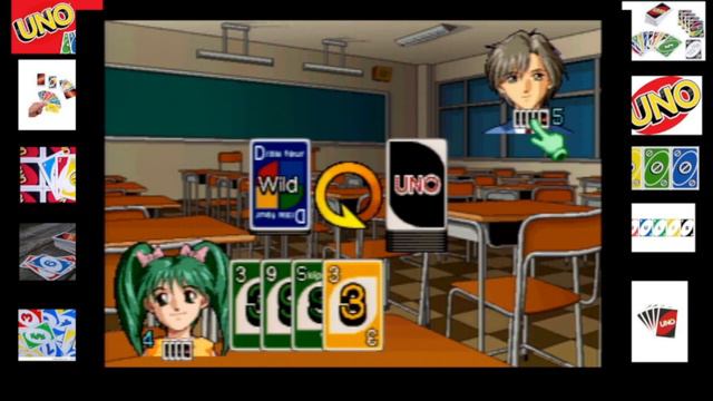 Uno DX 2 Player 1 Round Game смотреть онлайн