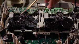 PANASONIC RX-ED707 BELT ACCESS AND POSITIONING (RAA3406 DOUBLE TAPE MECHANISM)