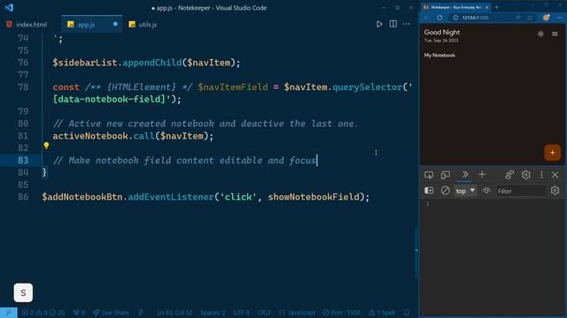 Create, Read, Update, Delete (CRUD) in JavaScript: Note Taking App Tutorial смотреть онлайн