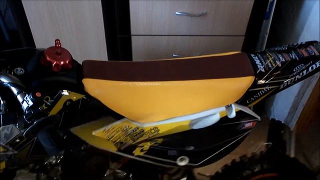 Перетяжка седла питбайка смотреть онлайн
