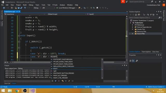 Coding Challange c++ Snake-Game