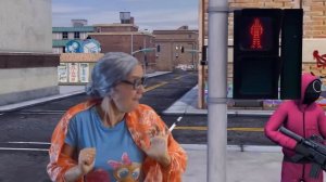 Super Granny VS Skibidi toilet in real Compilation 2