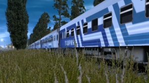 ТЭП70БС-193 С вагонами Таврия Крым-Москва (ТЧЭ-7)