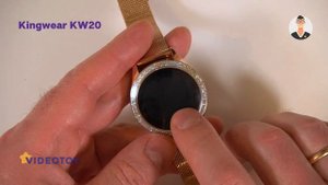 Женские смарт часы Kingwear KW20 распаковка