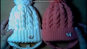 Детские шапки-тёплые,зимние,с помпоном.Обзор супер модных детских шапок с ушками.