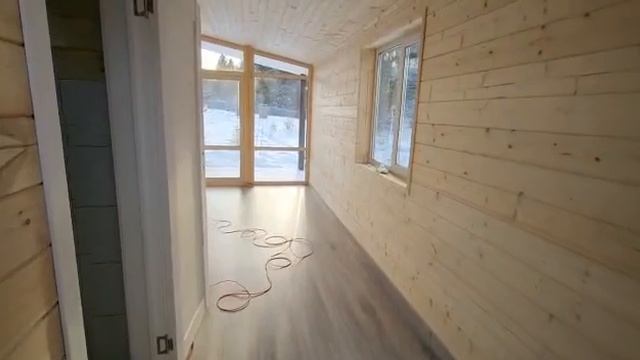 Видео отзыв присланный клиентом о реализации проекта трехмодульного дома с террасой. смотреть онлайн