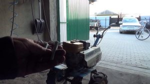 Запуск мотоблока после спячки | замена масла в двигателе мотоблока Нева МБ -2  | фрезы Гусиные лапк