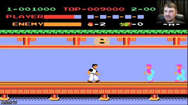 Игра на Денди (Dendy game) Кунг Фу Мастер (Kung Fu Master)