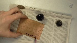 Изготовление печатной платы с помощью битумного лака