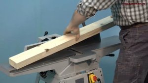 Работа на фуговальном станке W 108