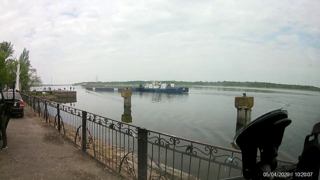 Новая Каховка.Весна, карантин, навигация. смотреть онлайн