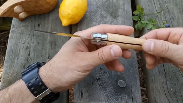 Нож Opinel 9 inox. Обзор , сравнение. смотреть онлайн
