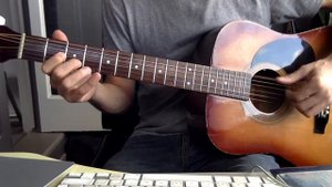 Intro picking pattern Alexi Murdoch All My Days guitar lesson