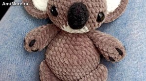 Амигуруми: схема Коала Кики | Игрушки вязаные крючком