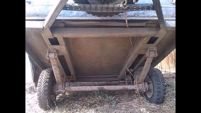 Самодельный прицеп для легкового автомобиля