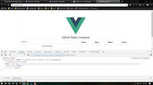 Vuejs Project : Repository Comparator