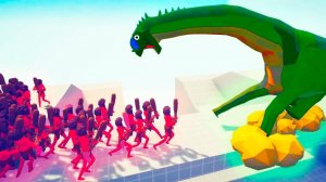 GIANT BRACHIOSAURUS  vs EVERY UNIT | TABS - Totally Accurate Battle Simulator