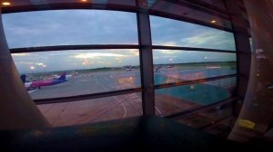 Budapest airport timelapse