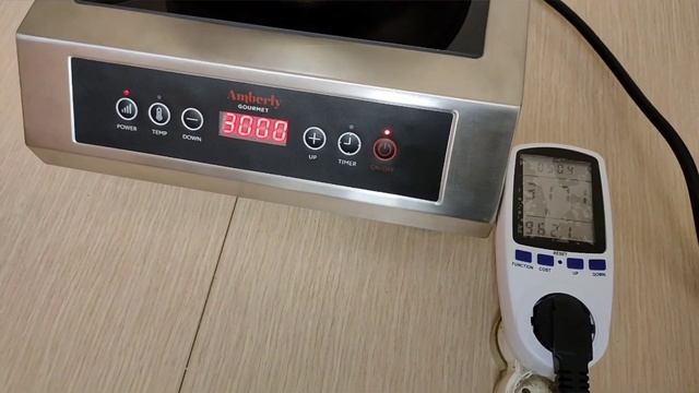 Индукционная плита 3.5 кВт Amberly gourmet, обзор и тест