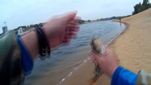 рыбалка в Нижнем Новгороде. Гребной канал: ультралайт, воблеры, окунь.