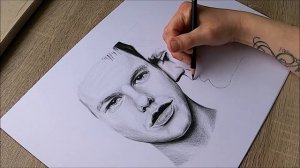 JUSTIN UND BRIAN ~ RANDY HARRISON & GALE HEROLD ~ QUEER AS FOLK ~ SPEED DRAWING ~ WITH POLYCHROMO
