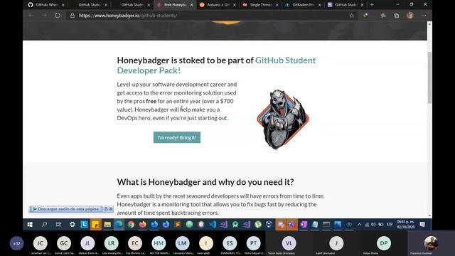 Explorando el Github Student Developer Pack смотреть онлайн