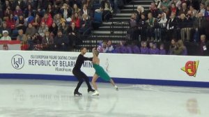Габриелла Пападакис-Гийом Сизерон.Чемпионат Европы 2019.Минск.Ритмический танец