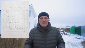 Проект дом баня 6х6 Обзор +отзыв владельца. Загородный Дом в деревне. Каркасный дом.