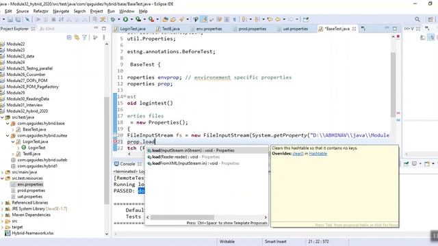 Selenium Part 92 Hybrid FrameWork 2 смотреть онлайн