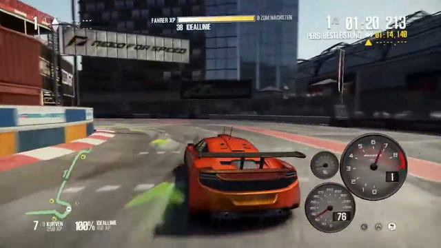 Need for Speed Shift 2 McLaren mp4 12c @ London Raceway Xbox360, PS3, PC смотреть онлайн