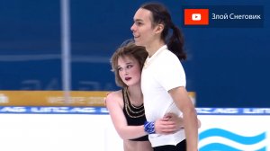 ОЧЕНЬ СЛАБЫЙ УРОВЕНЬ! Танцы на Льду. Короткая Программа. Юниорское Гран-При в Линце 2023