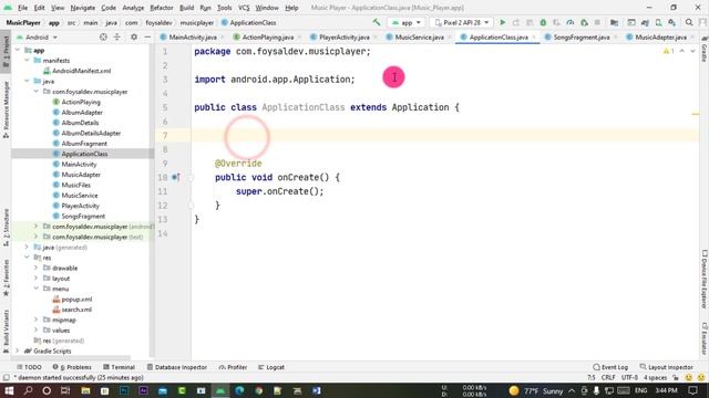 How To Create Music Player - Android Studio Bangla Tutorial- Create Bounded Service Part - 15 смотреть онлайн