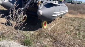 Быстросъёмные транцевые колёса: испытываем в реальных условиях.