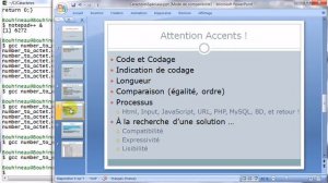 Caractères spéciaux, encodage, accents, ascii, iso-latin, utf8, ... et programmation !