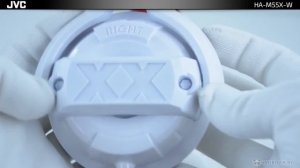 Наушники мониторные гарнитура JVC HA M55X  iPhone обзор