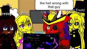 fnaf 1 react to shadow Bonnie remix song 40 sub special ?????