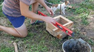 Беседка из Дерева Своими Руками (Часть 1. Фундамент).