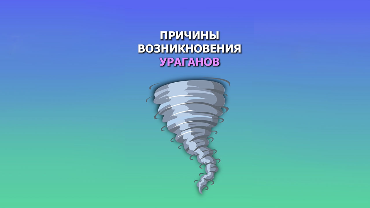 Причины возникновения урагана. Причины возникновения ураганов.