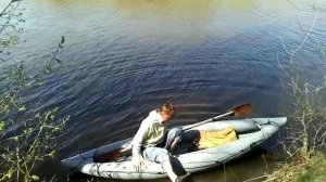 Байдарка одноместная надувная