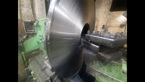 Токарная обработка больших диаметров.