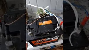 Лечим аккумулятор автомобиля! Поменялись полярности.