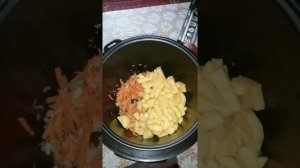 Щавлевый борщ. Приготовление в мультиварке А-PLUS.