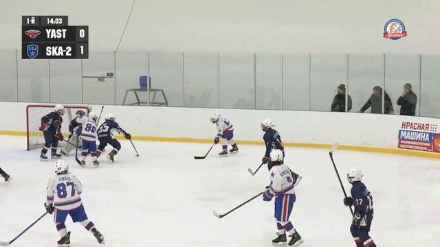 Ястребы - СКА Стрельна-2, 28 декабря 2022. Юноши 2013 год рождения. Турнир Прорыв смотреть онлайн