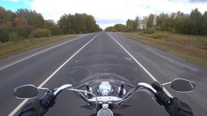 Медитативная осенняя поездка на Harley Davidson Heritage