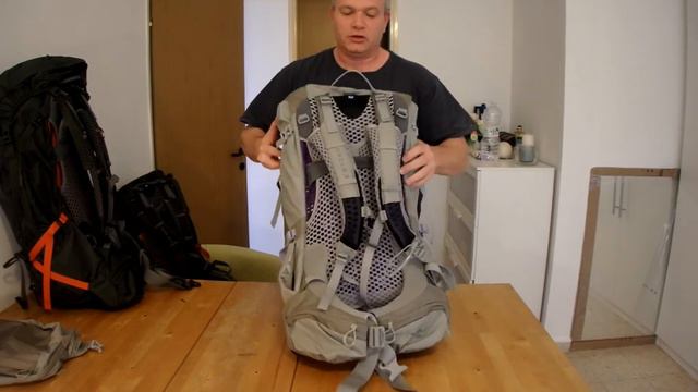 Обзор Рюкзаков Osprey AG Atmos и Aura 65 л. смотреть онлайн