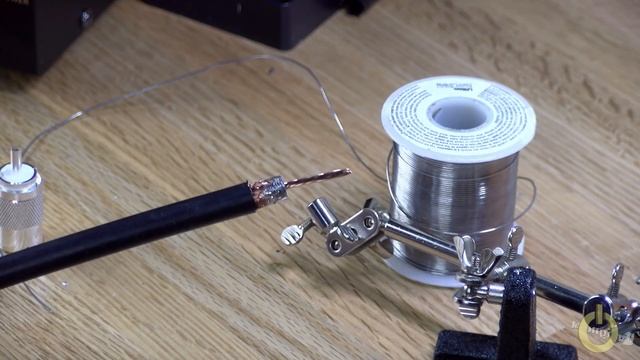 PL-259 connector installation on a RG-213 (or RG-8) coaxial cable смотреть онлайн