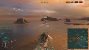 Крейсер Salem - почти как Де Мойн ★ World of Warships