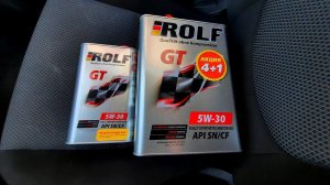 Синтетическое моторное масло ROLF GT 5w30 SN/CF | Хороший ли выбор?