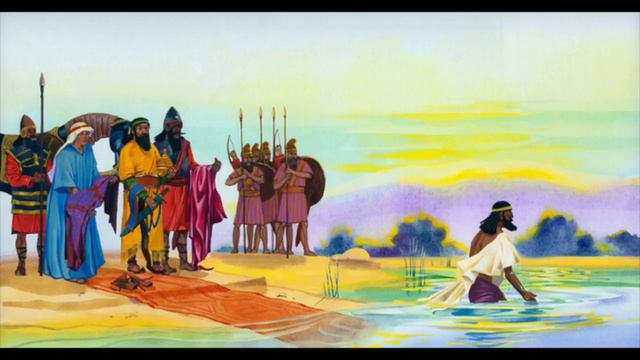 146. Книга Библейских рассказов для детей. Маленькая рабыня помогает военачальнику Нееману смотреть онлайн